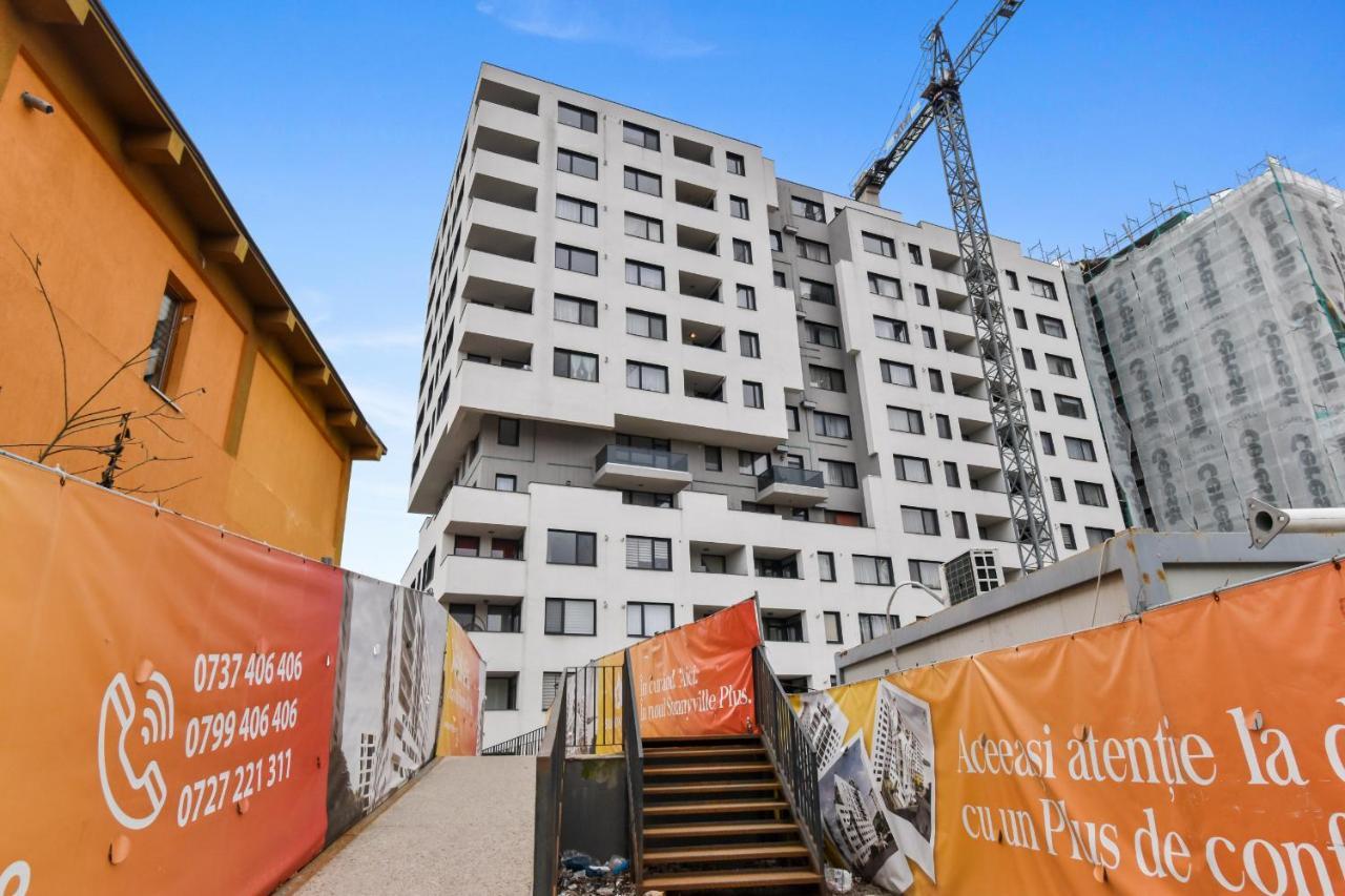 Modern In New Building With Panoramic View Braşov Exterior foto